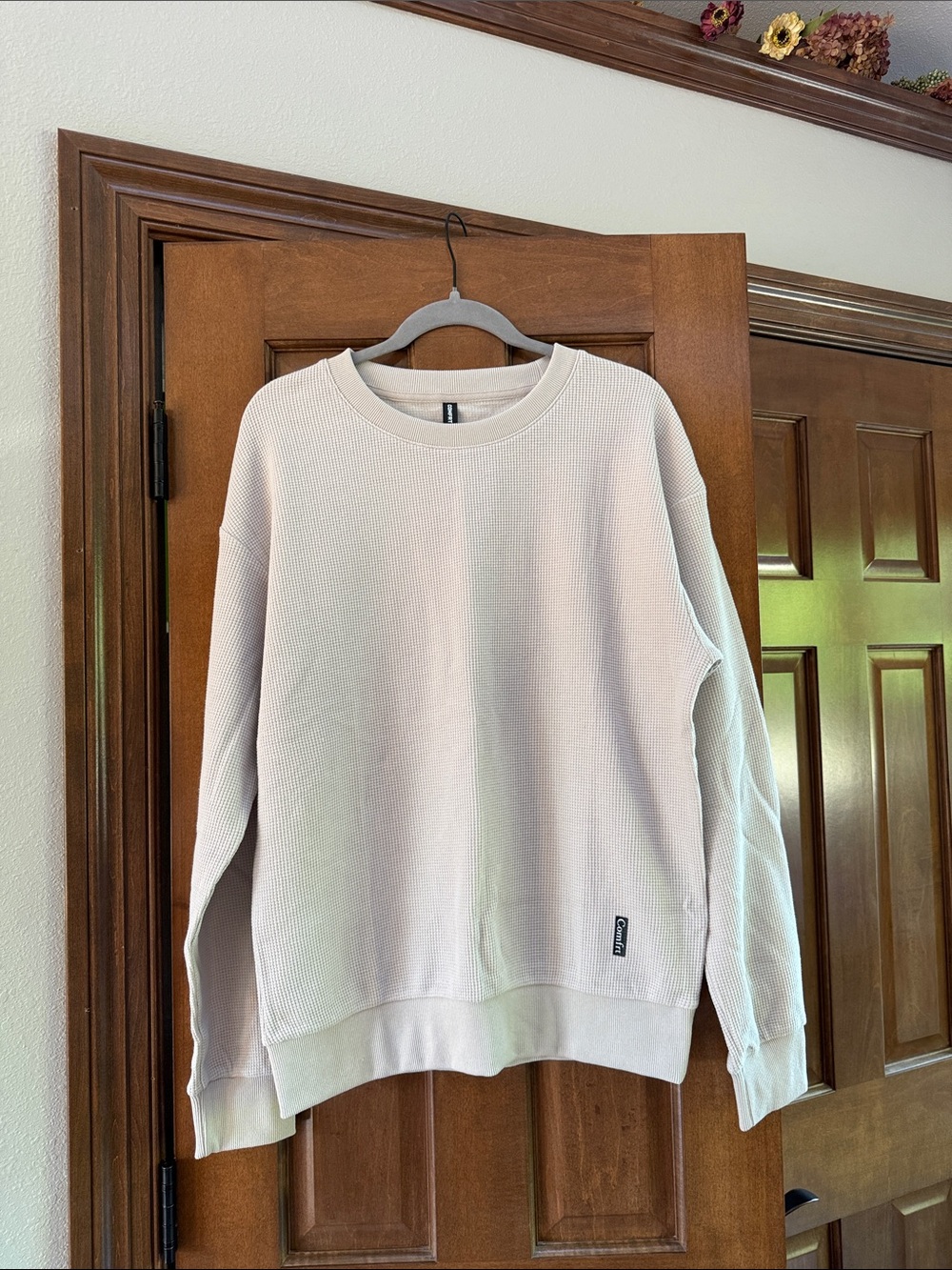 Women’s Long Sleeve Thermal Top - Cream